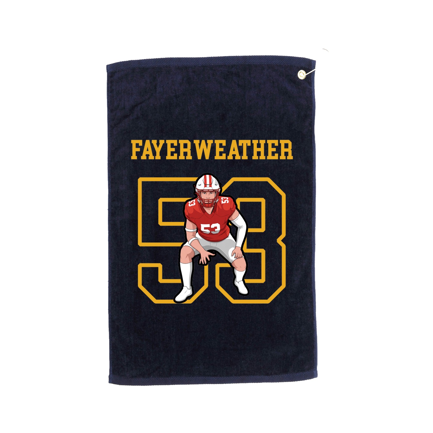 Golf Towel — Shirsey in Navy
