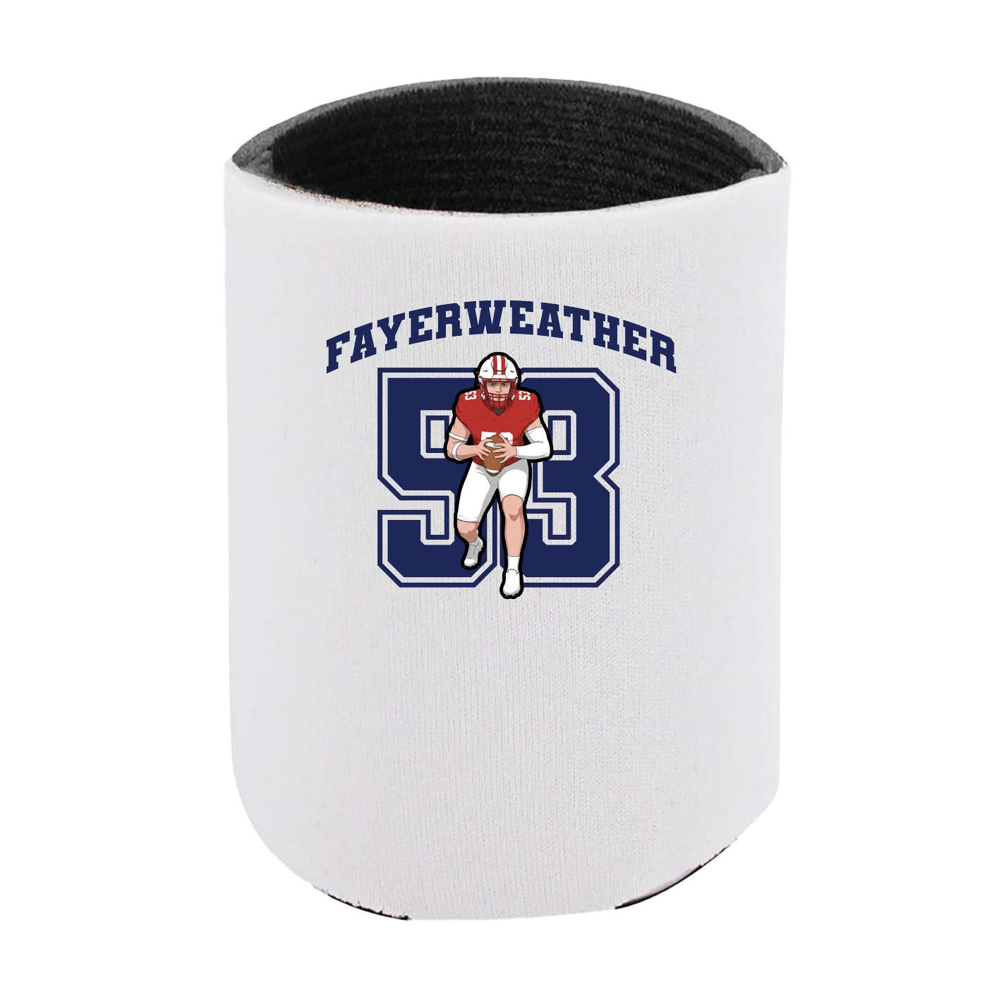 Can Holder — Number in White
