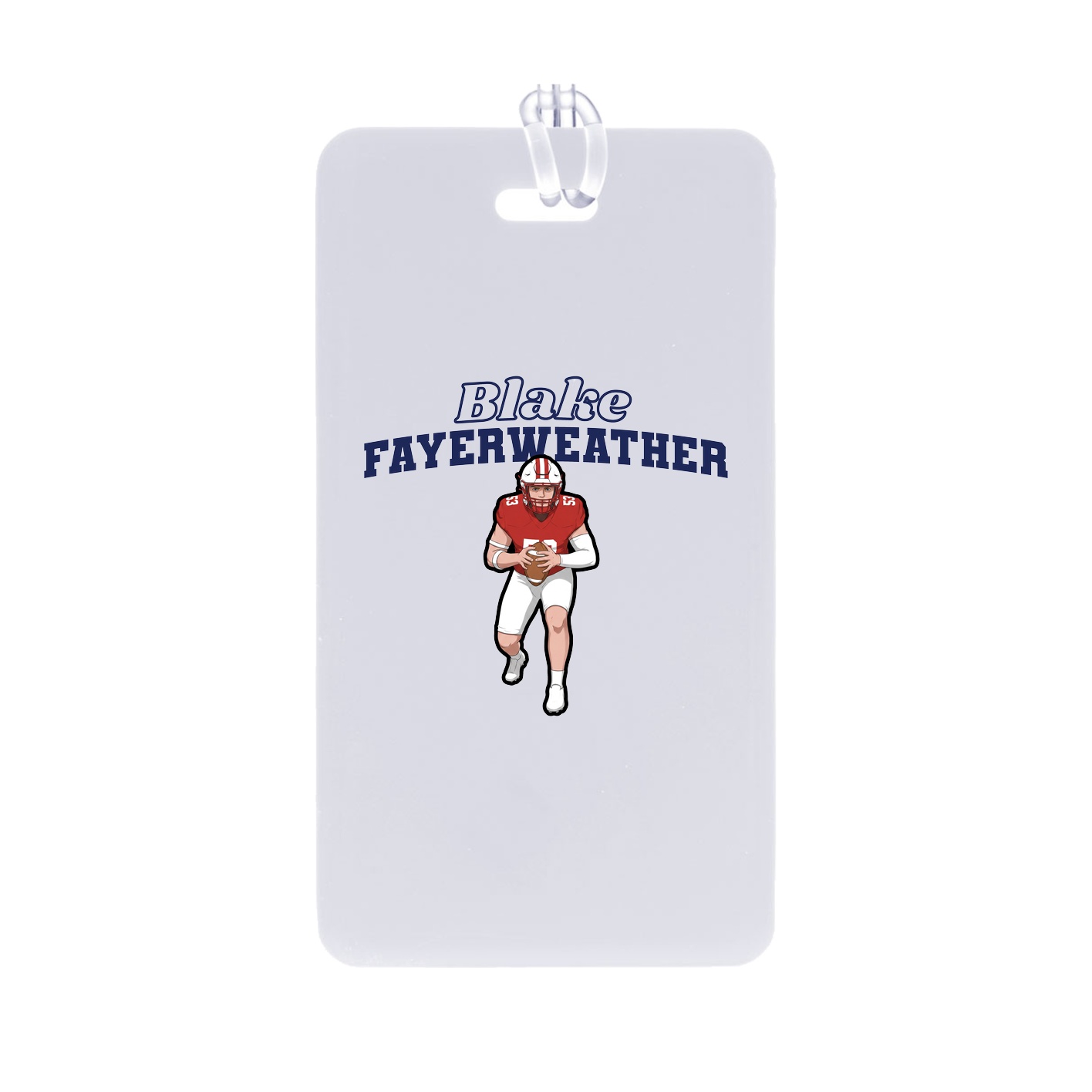 Bag Tag — Name Arch in Classic