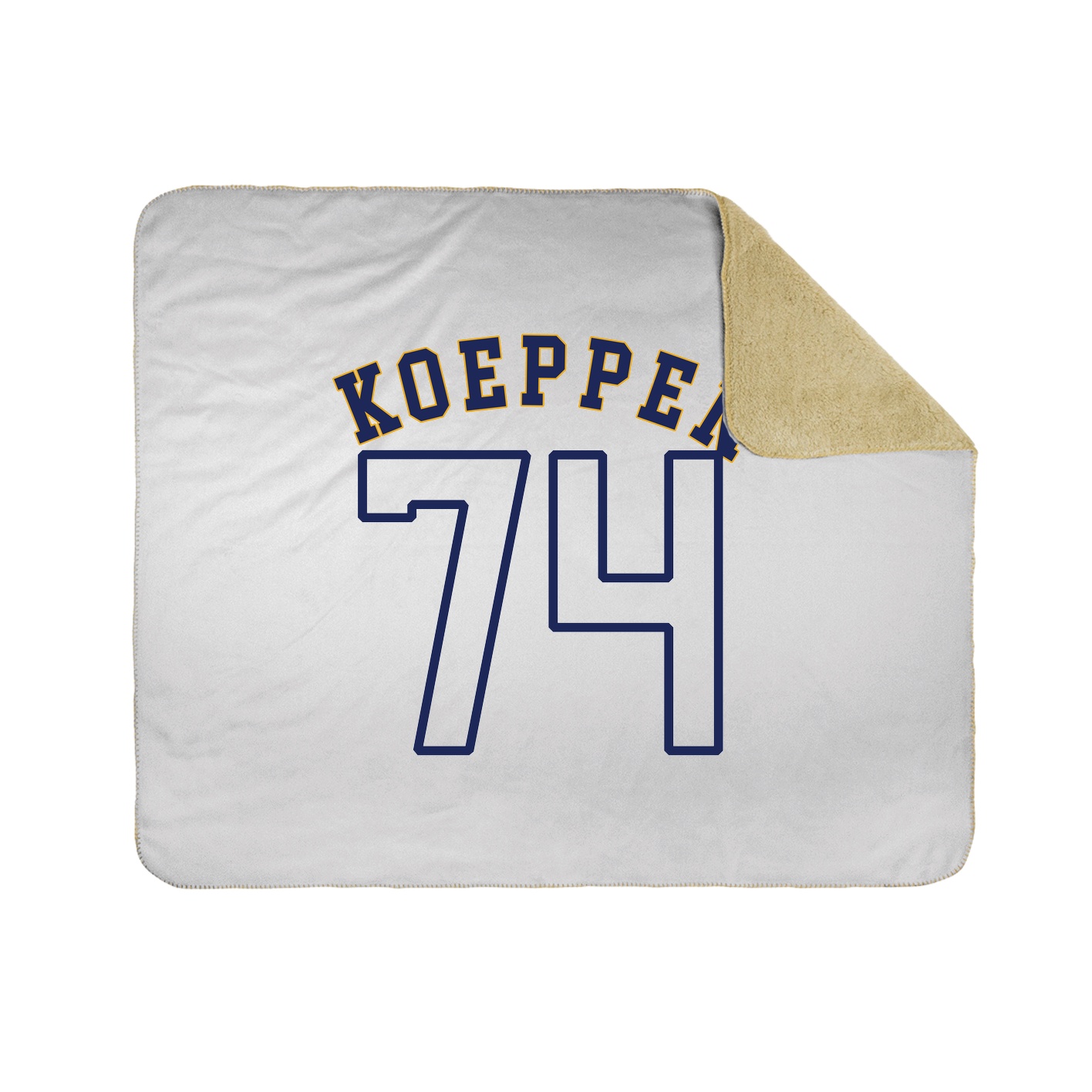 Throw Blanket — Shirsey Arch in White