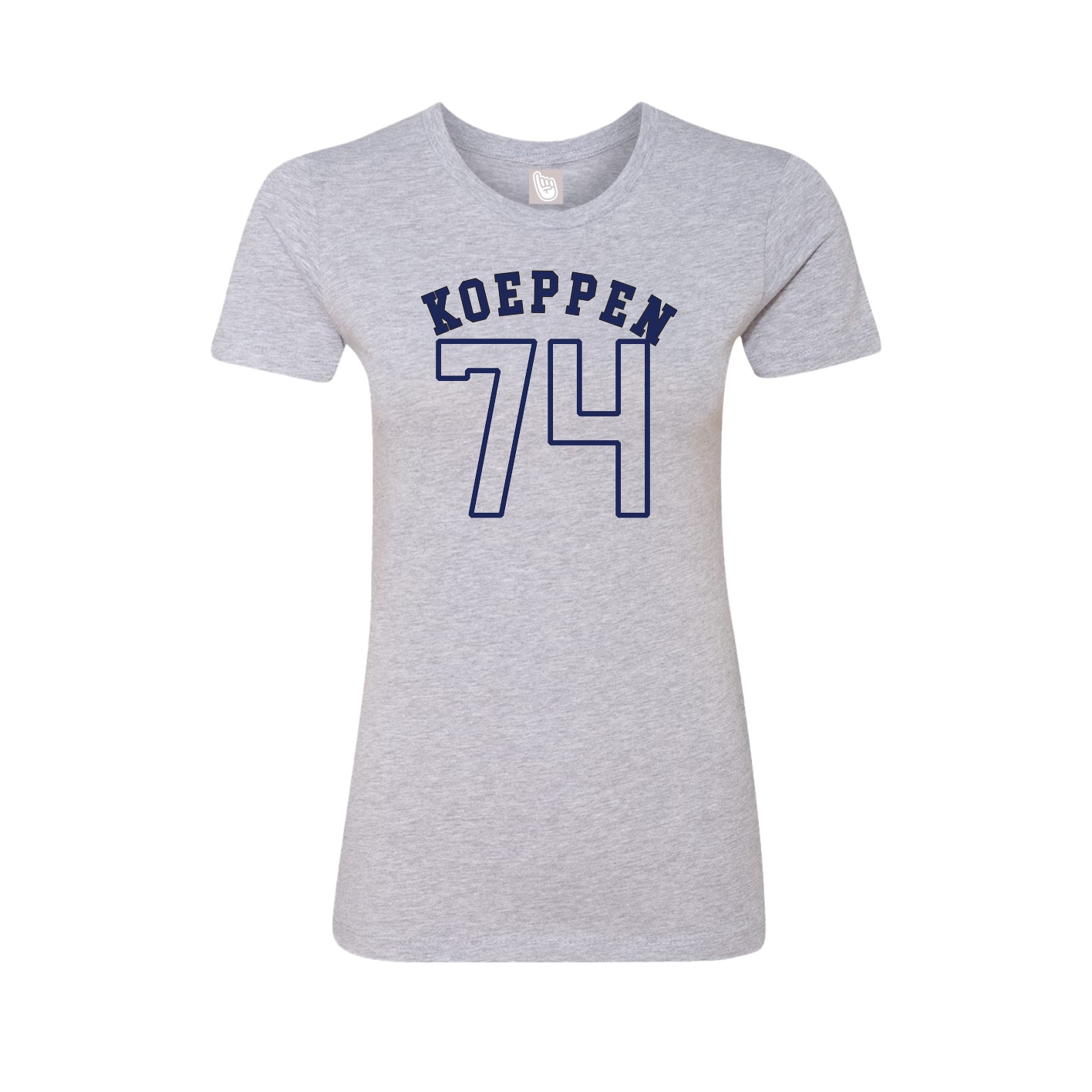 Womens Tee — Shirsey Arch in Grey