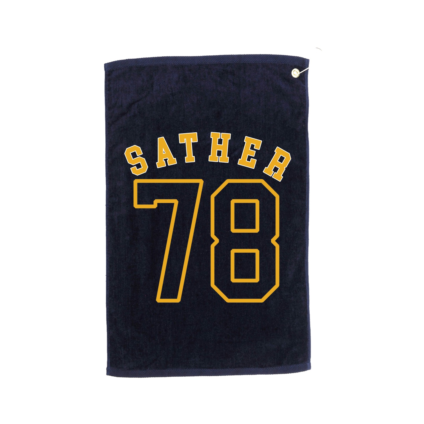 Golf Towel — Shirsey Arch in Navy