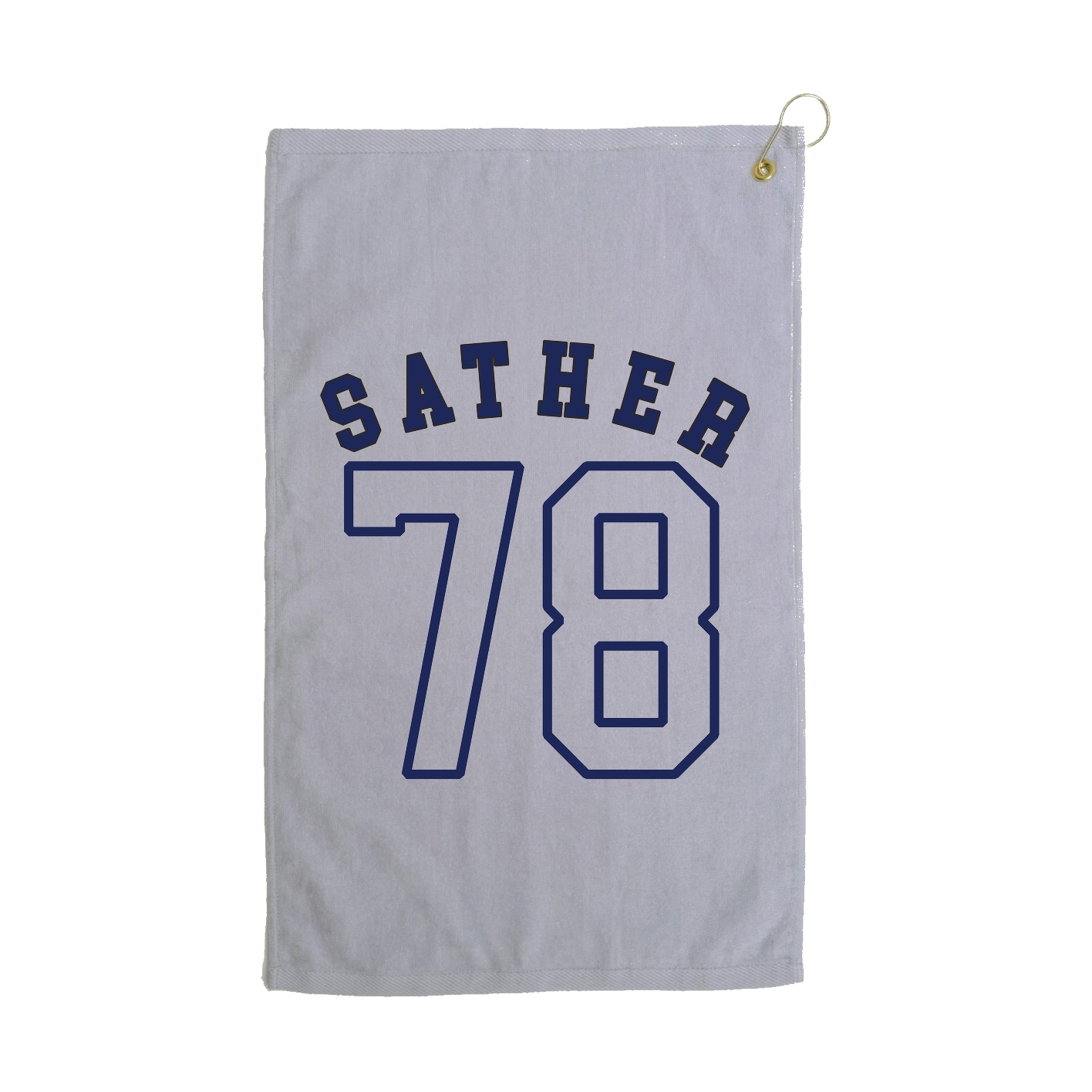 Golf Towel — Shirsey Arch in Grey