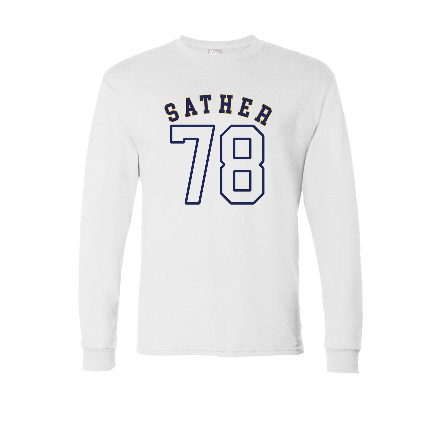 Long Sleeve Tee — Shirsey Arch in White
