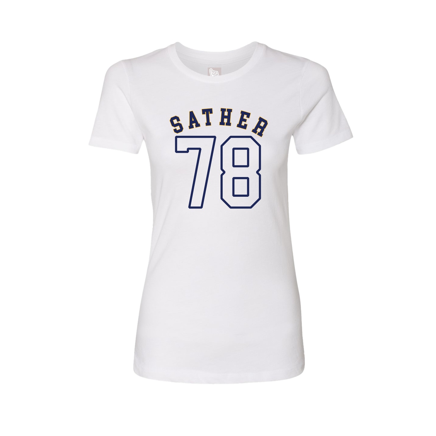 Womens Tee — Shirsey Arch in White
