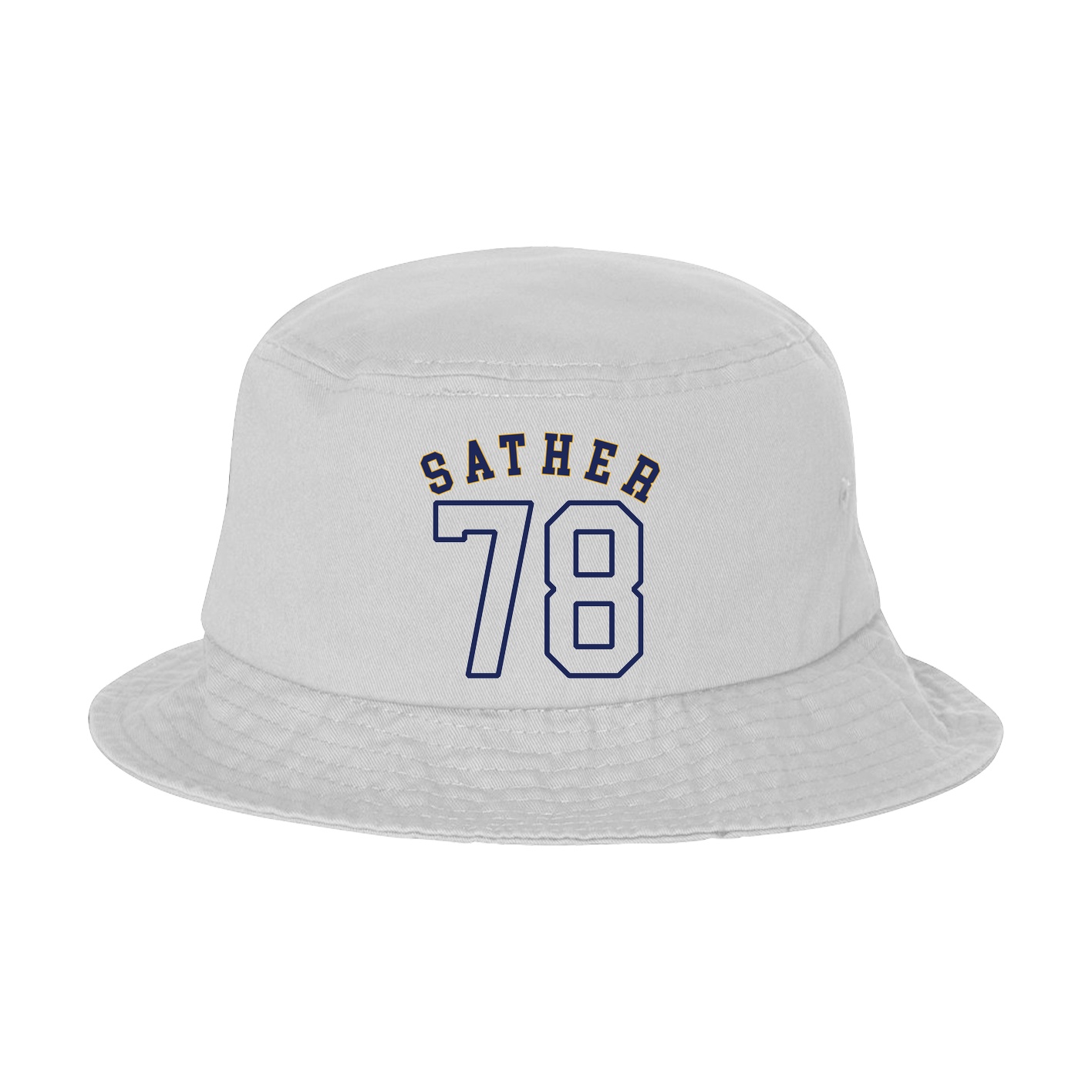 Bucket Cap — Shirsey Arch in White