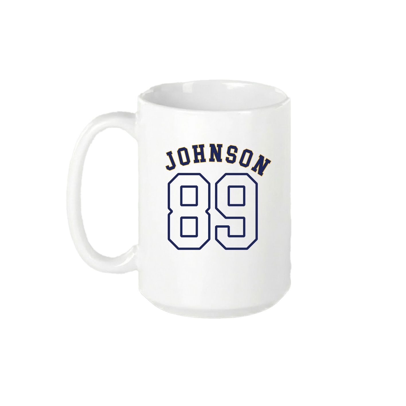 15oz Coffee Mug — Shirsey Arch in White