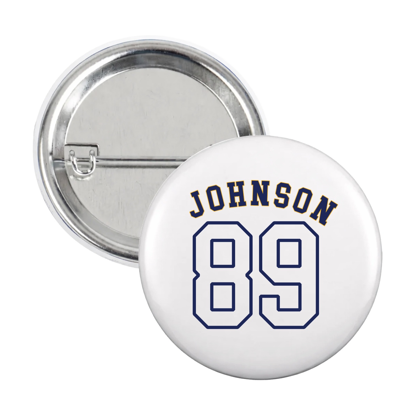 Game Day Button — Shirsey Arch in White