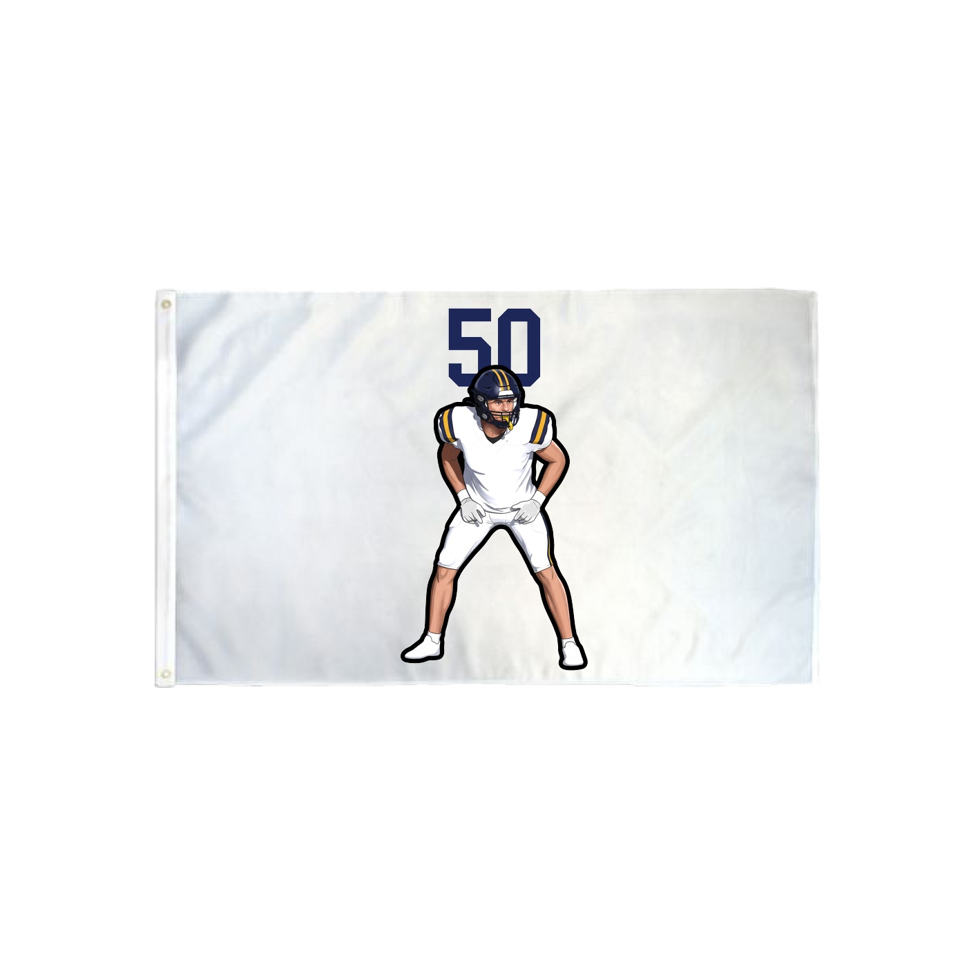 3x5 Flag — Number Top in Classic