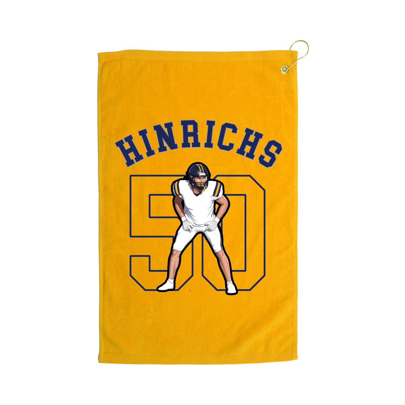 Golf Towel — Shirsey Arch in Gold