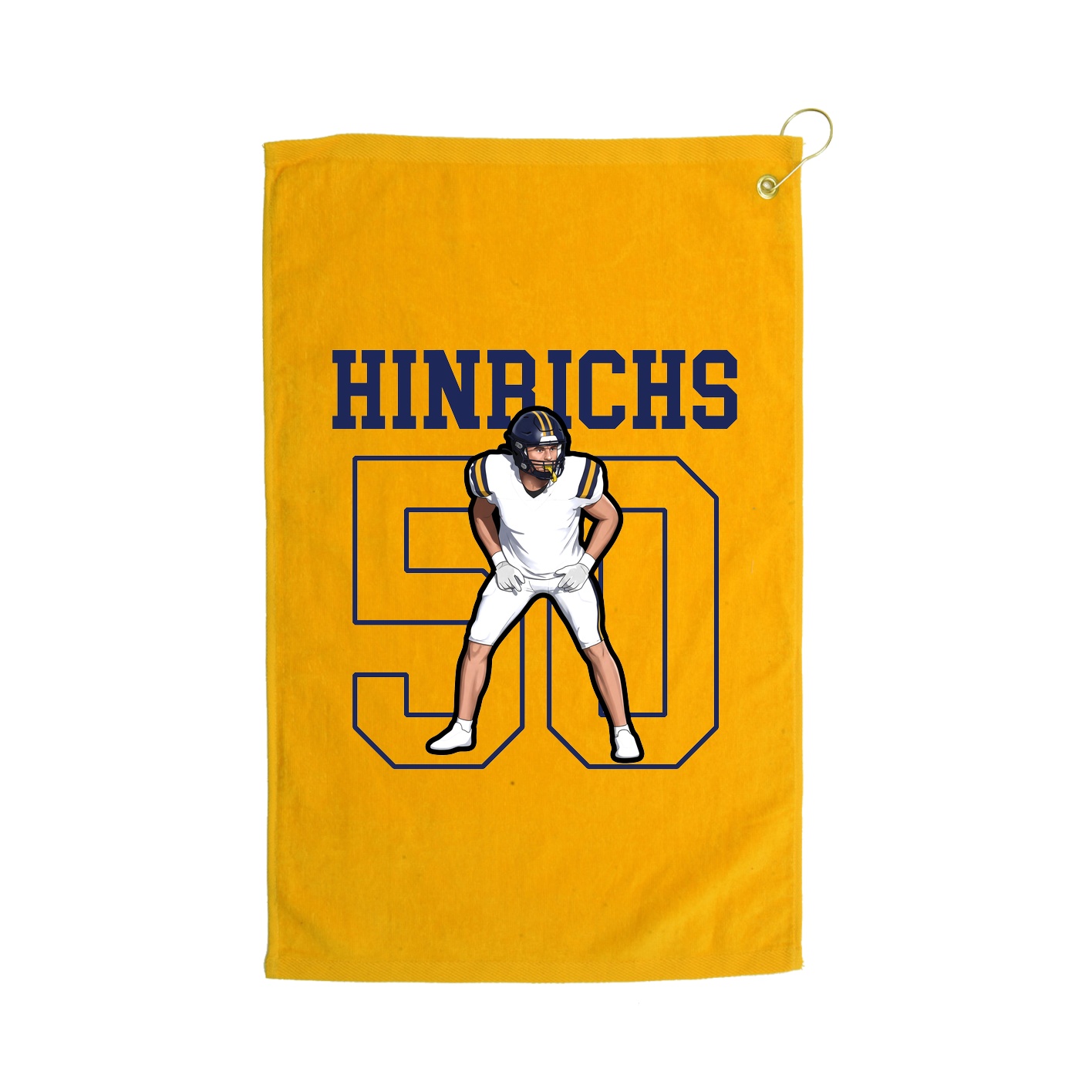 Golf Towel — Shirsey in Gold