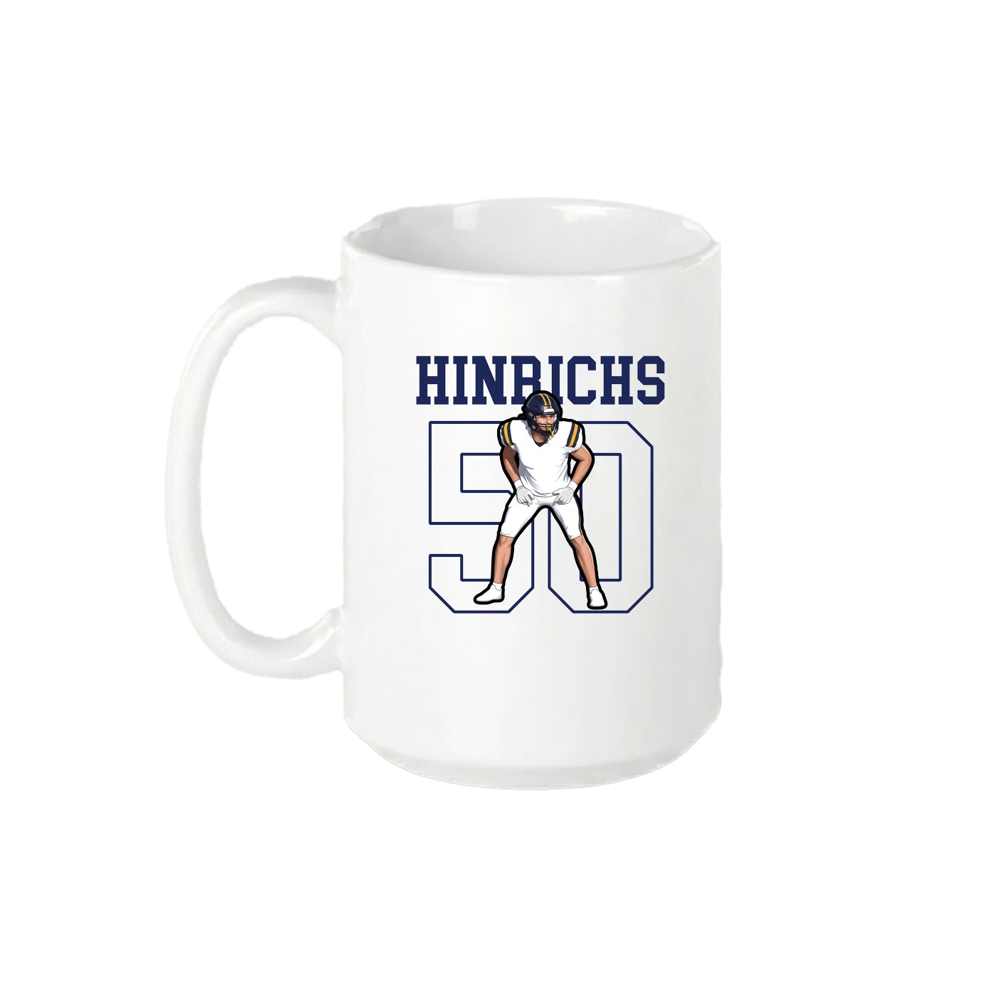 15oz Coffee Mug — Shirsey in White