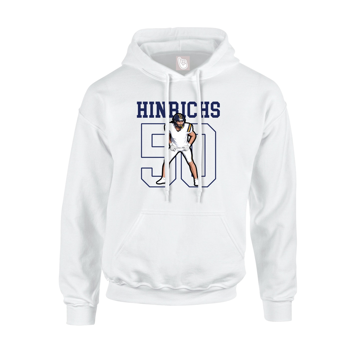 Youth Hoodie — Shirsey in White