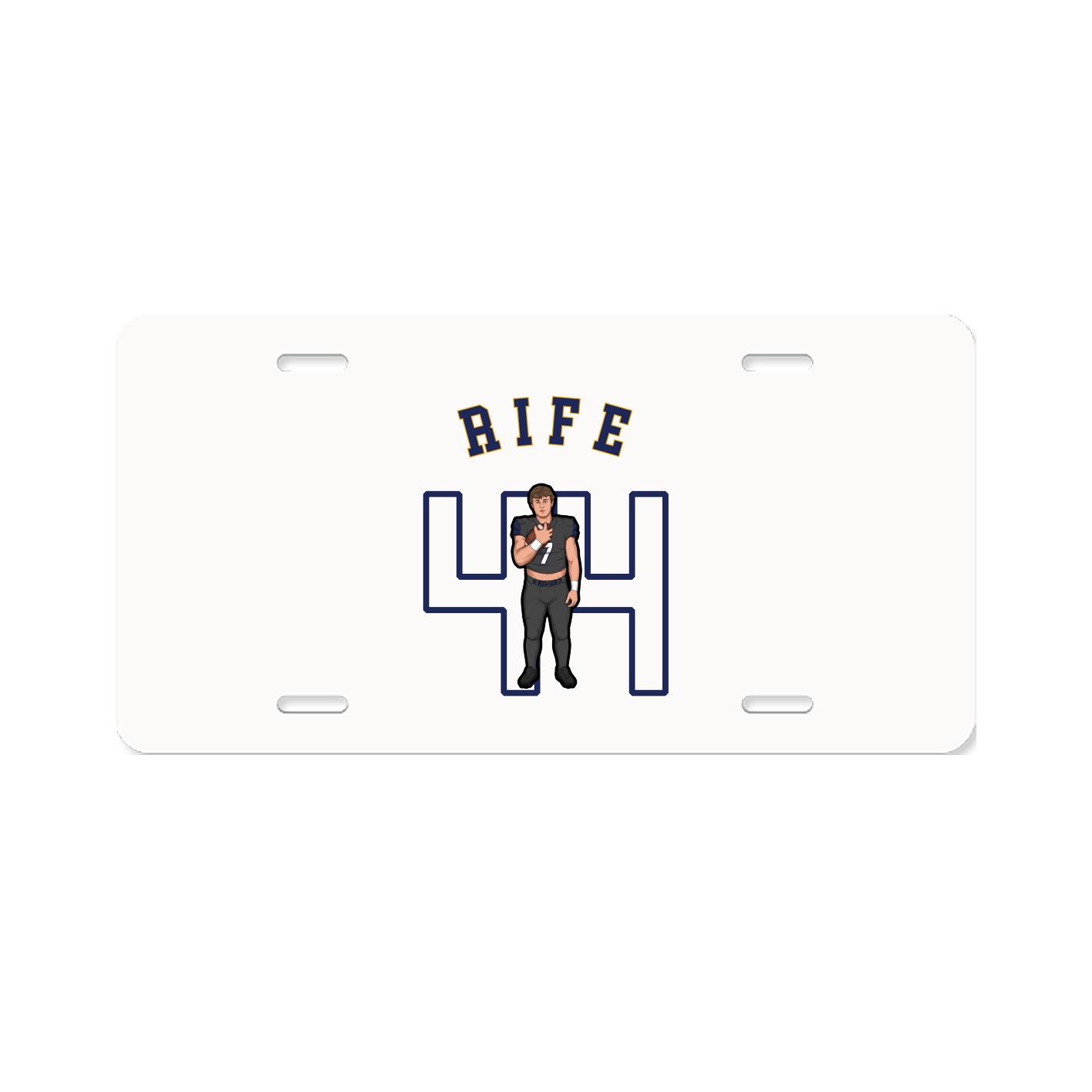 License Plate — Shirsey Arch in Classic