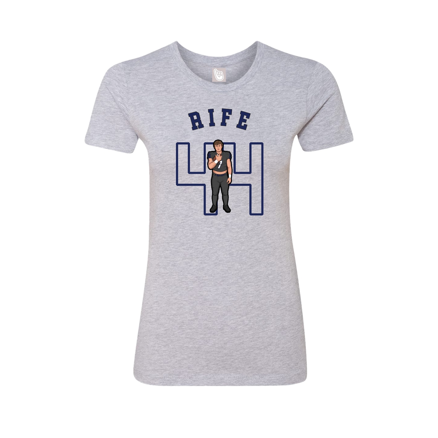 Womens Tee — Shirsey Arch in Grey