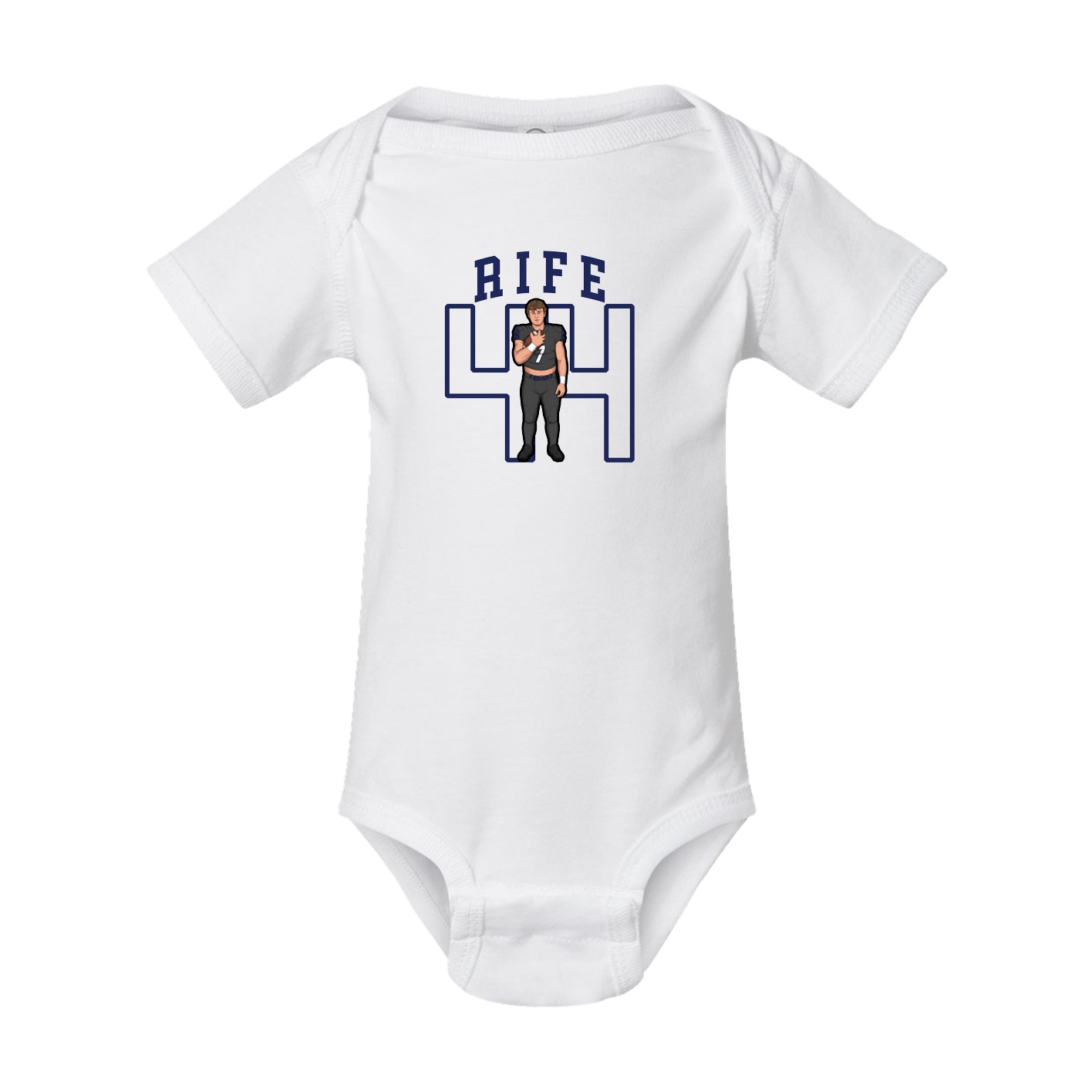 Baby Onesie — Shirsey in White