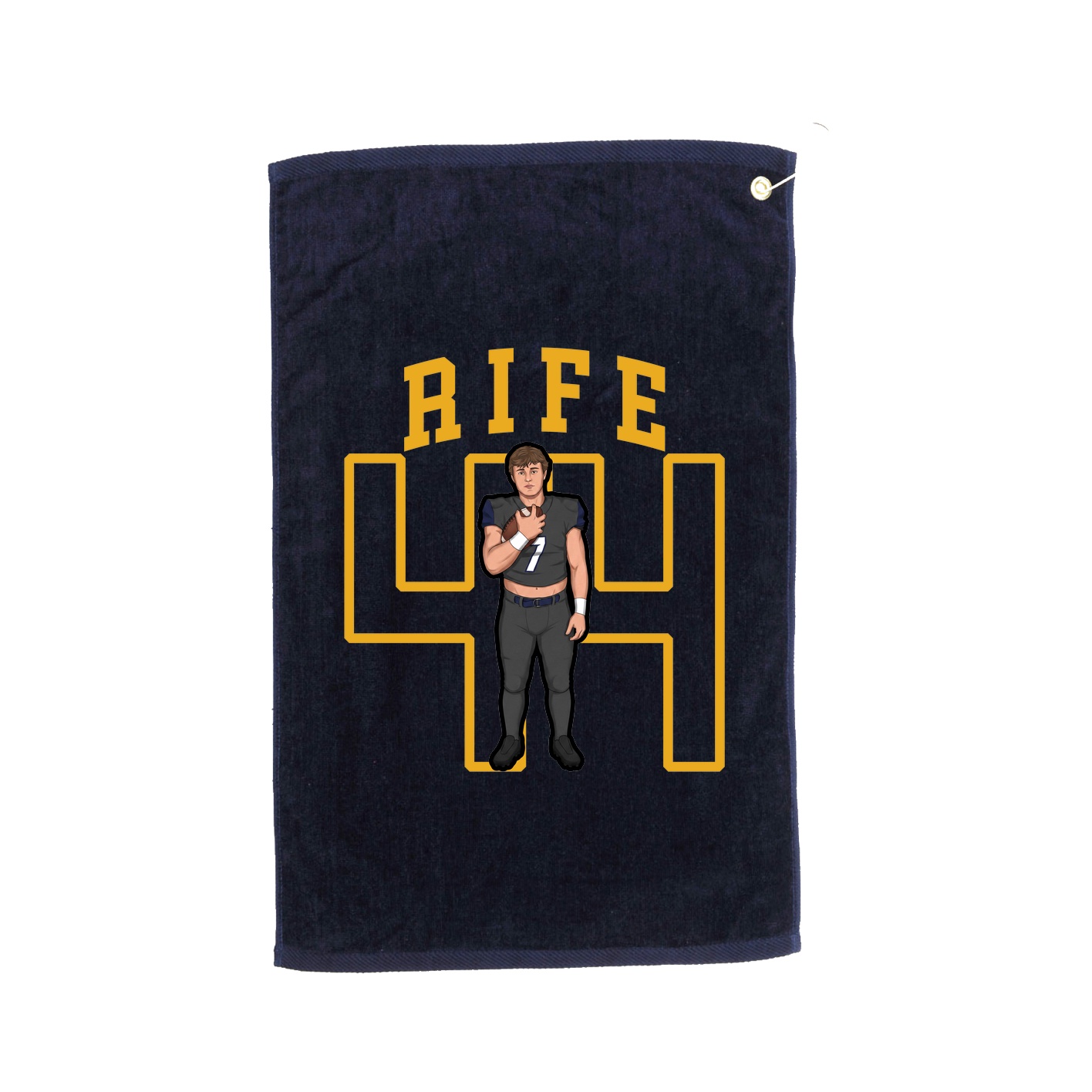 Golf Towel — Shirsey in Navy