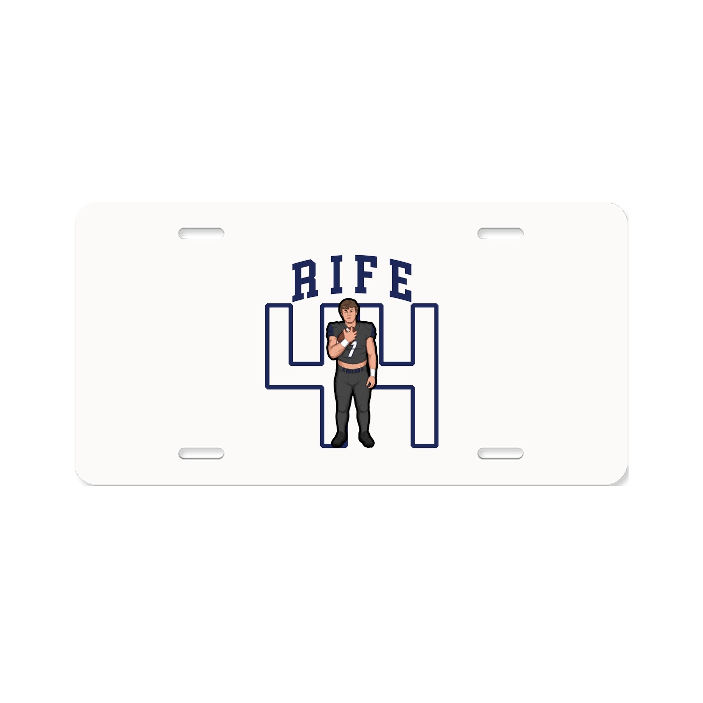 License Plate — Shirsey in Classic