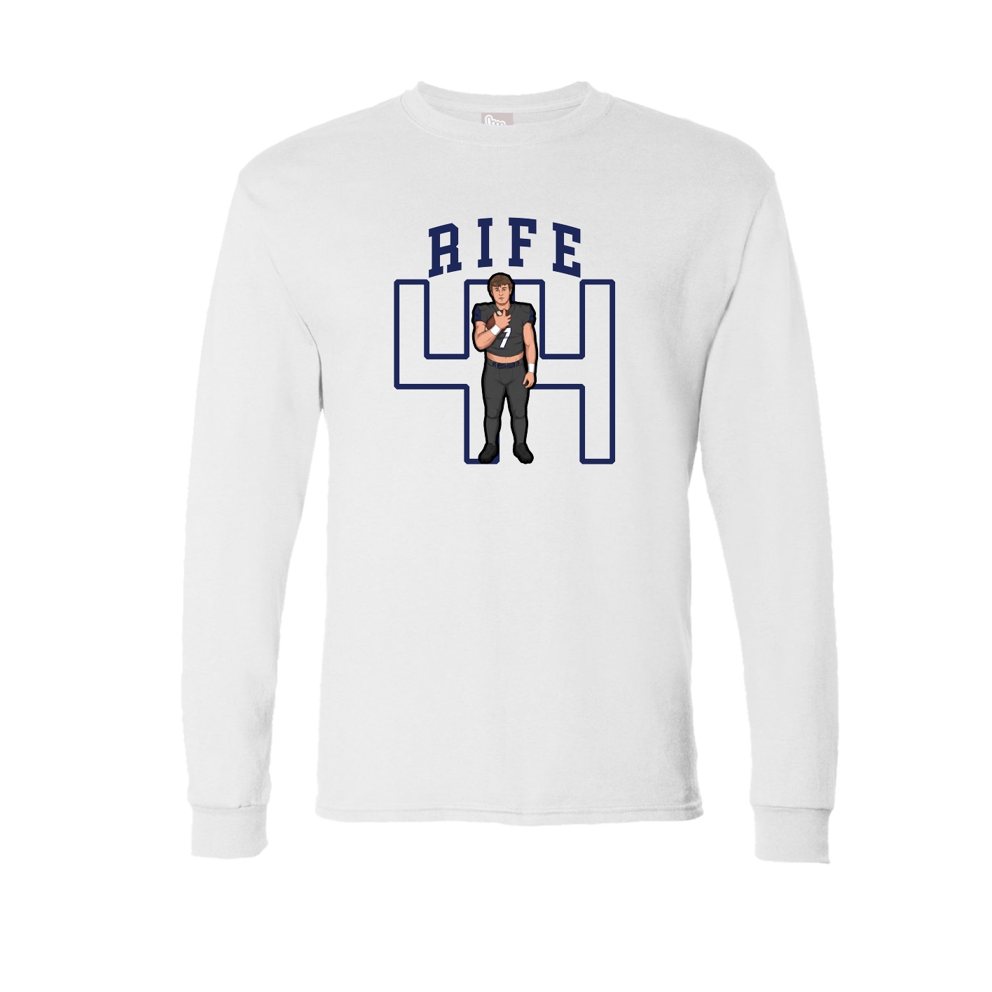 Long Sleeve Tee — Shirsey in White