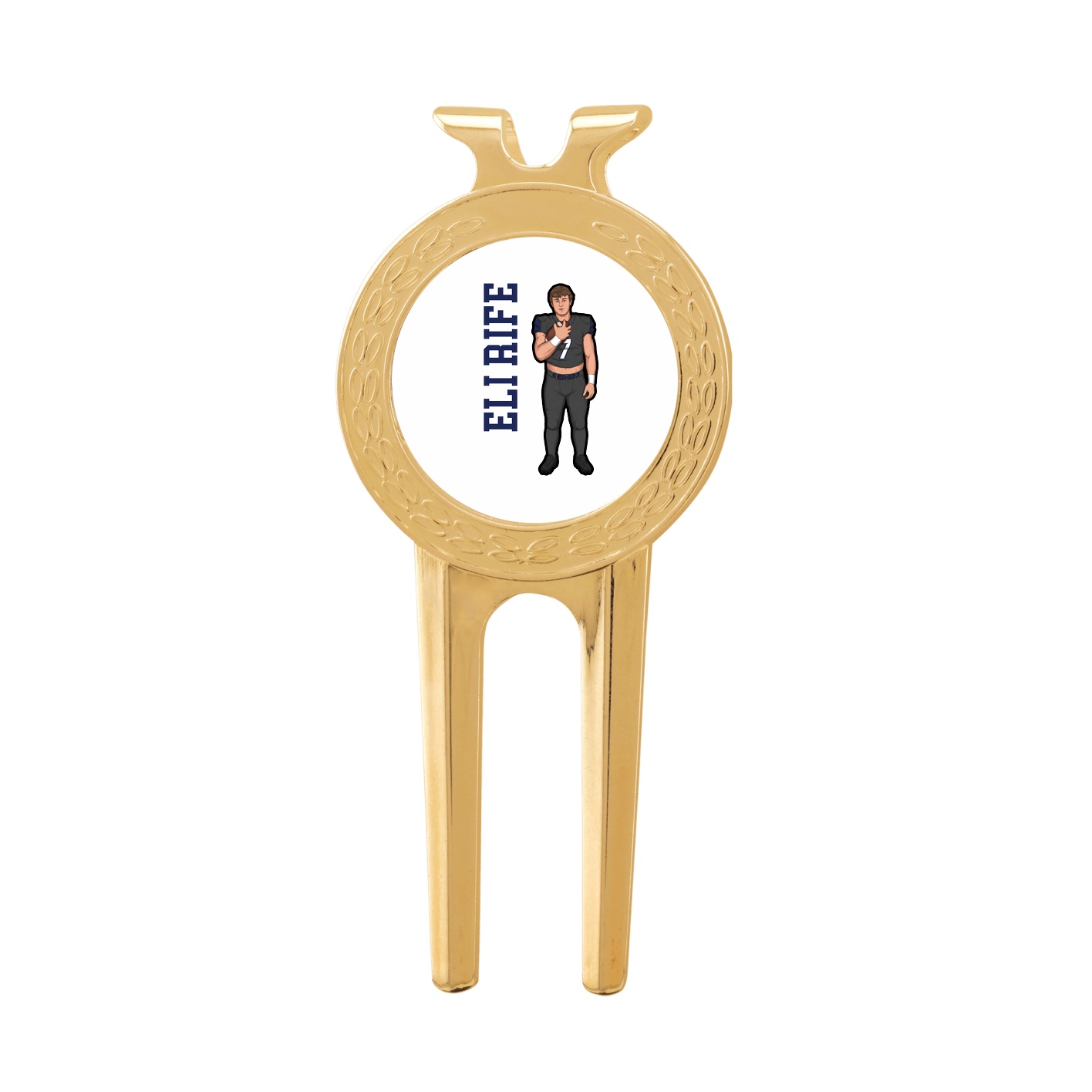 Divot Tool with Ball Marker — Name Vertical in Classic