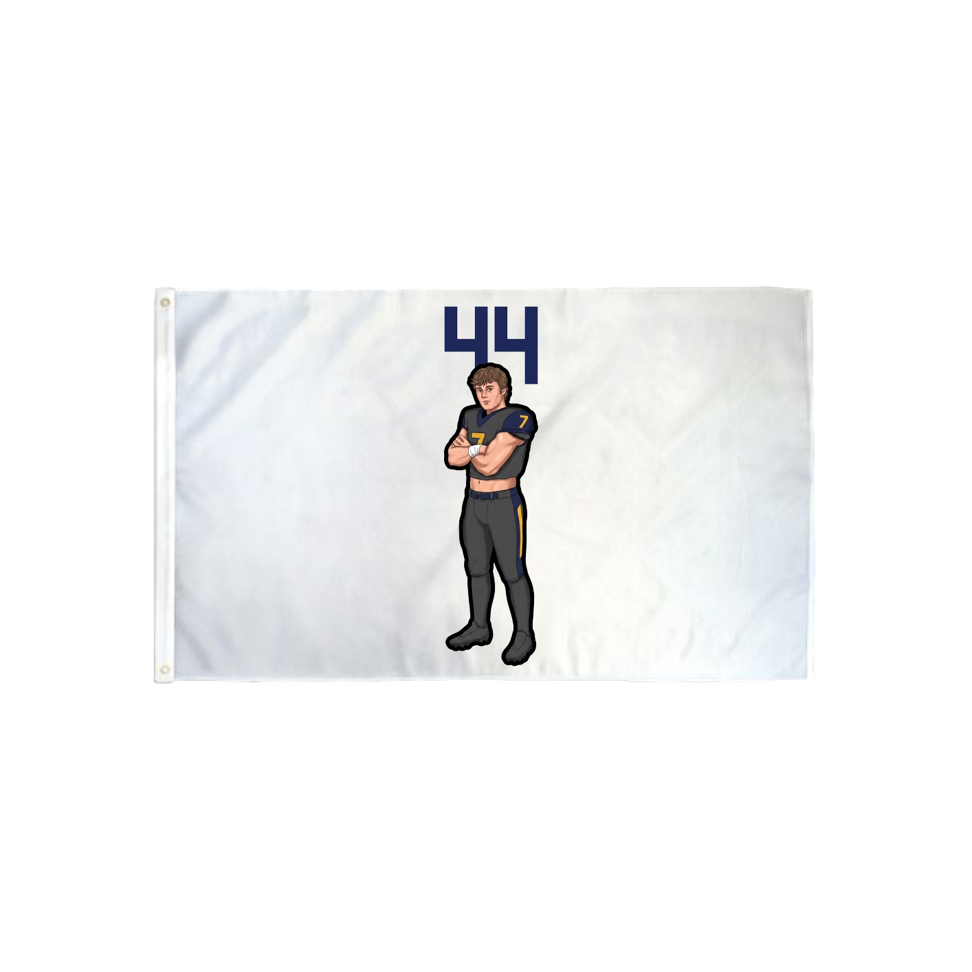 3x5 Flag — Number Top in Classic