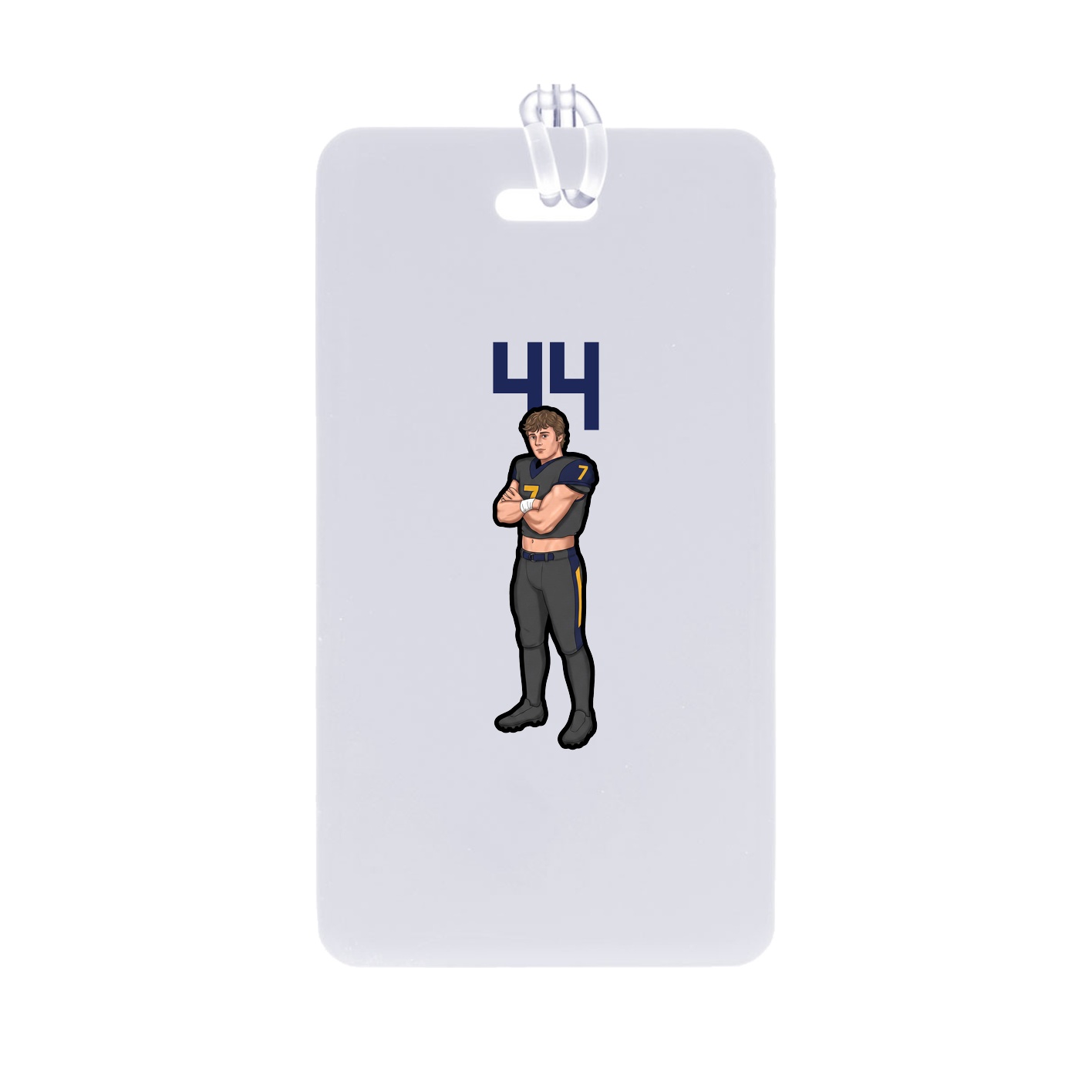 Bag Tag — Number Top in Classic