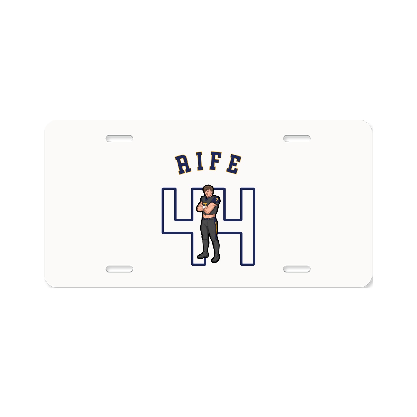 License Plate — Shirsey Arch in Classic