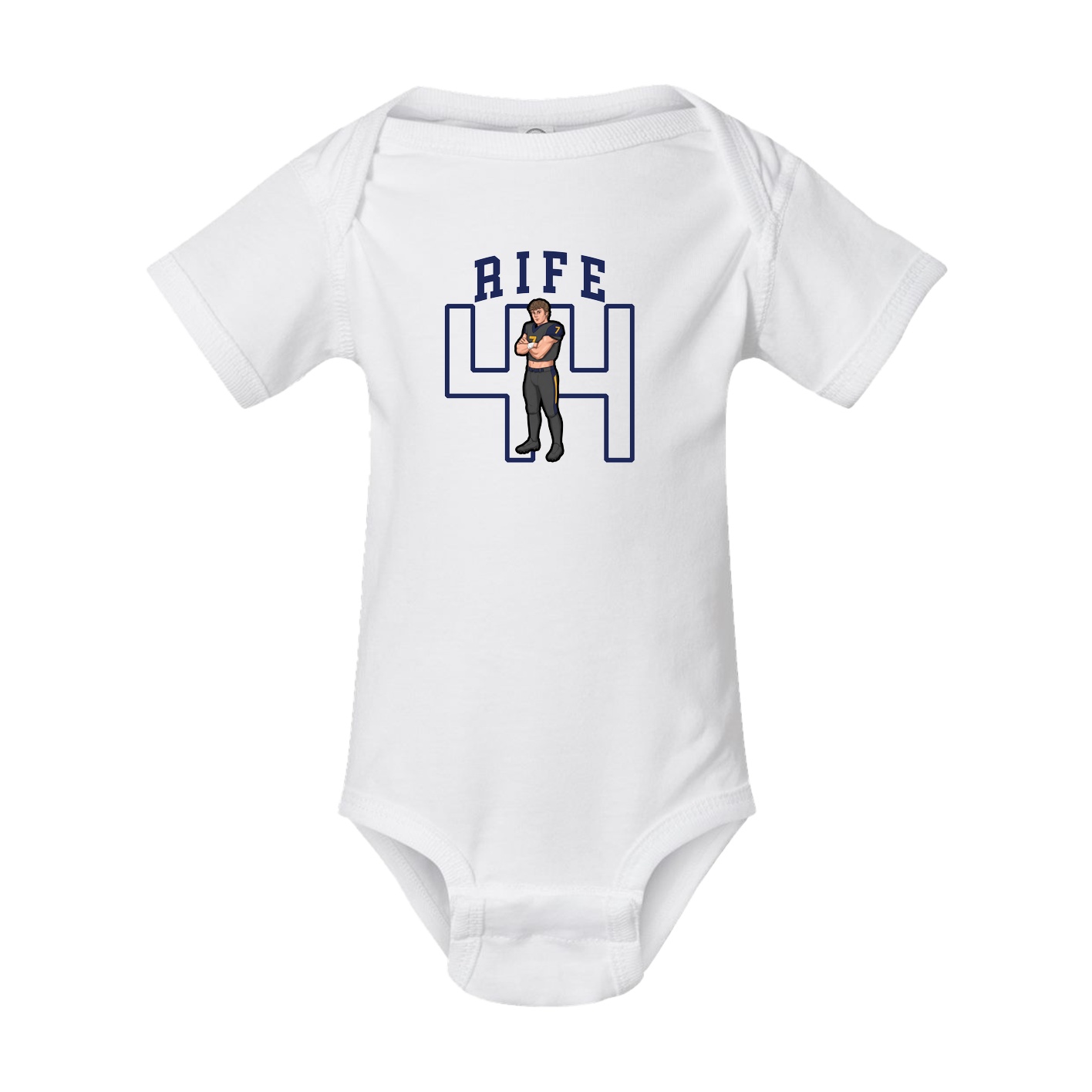 Baby Onesie — Shirsey in White