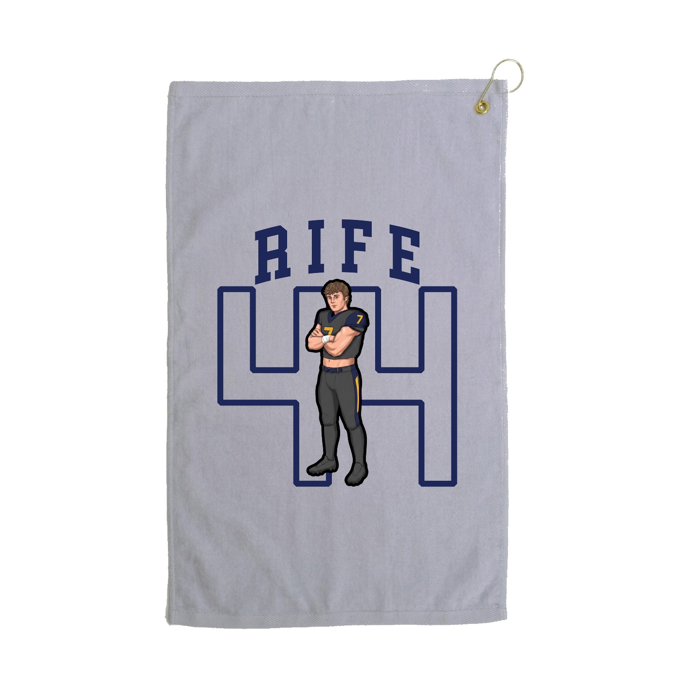 Golf Towel — Shirsey in Grey