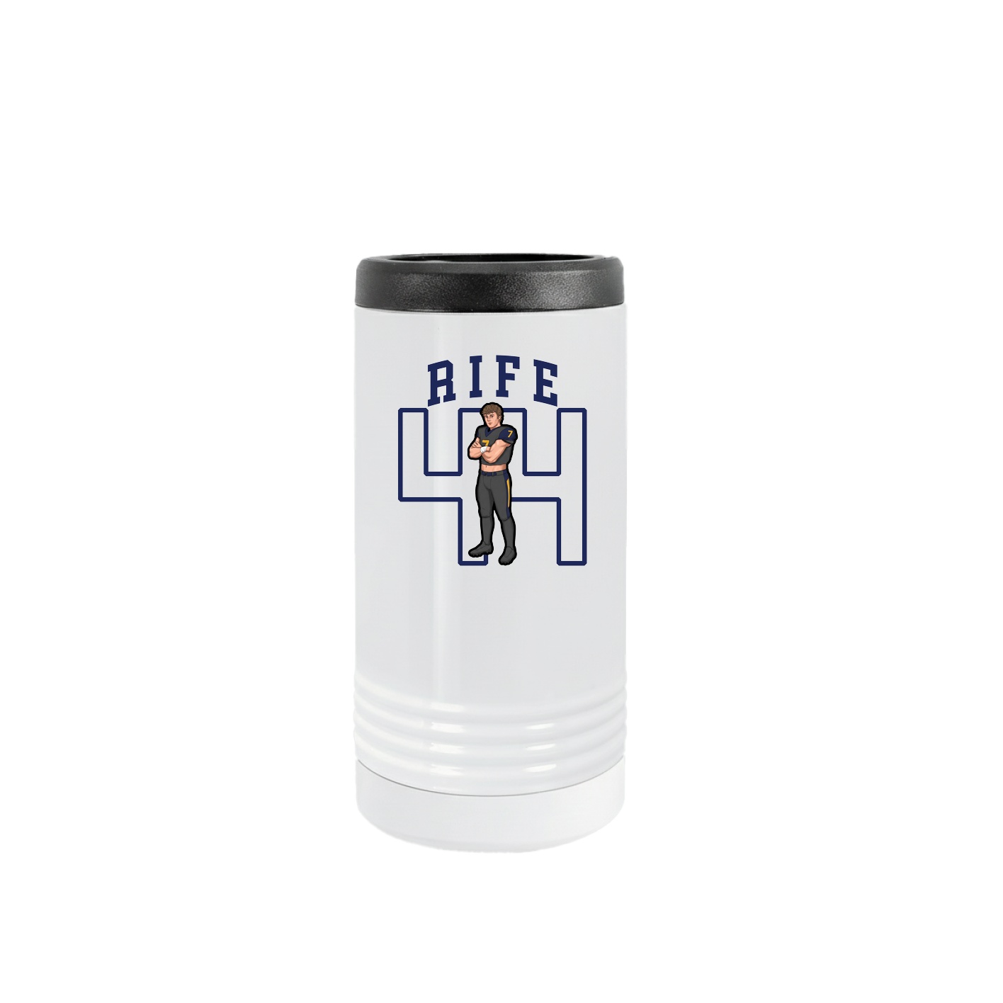 Slim Beverage Holder — Shirsey in White