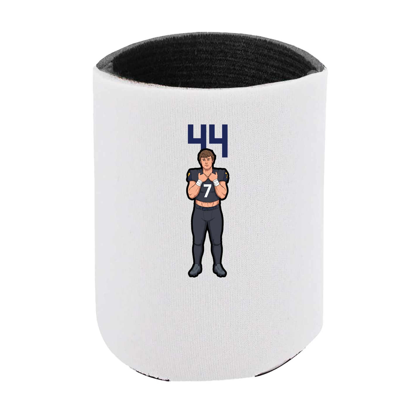 Can Holder — Number Top in White