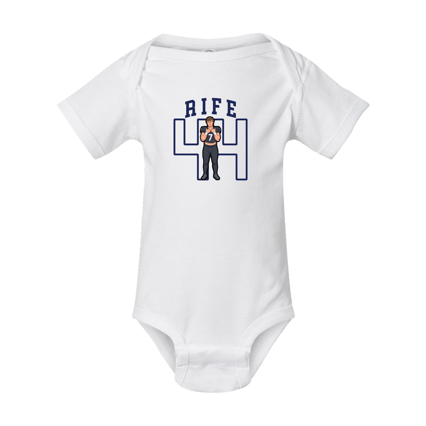 Baby Onesie — Shirsey in White