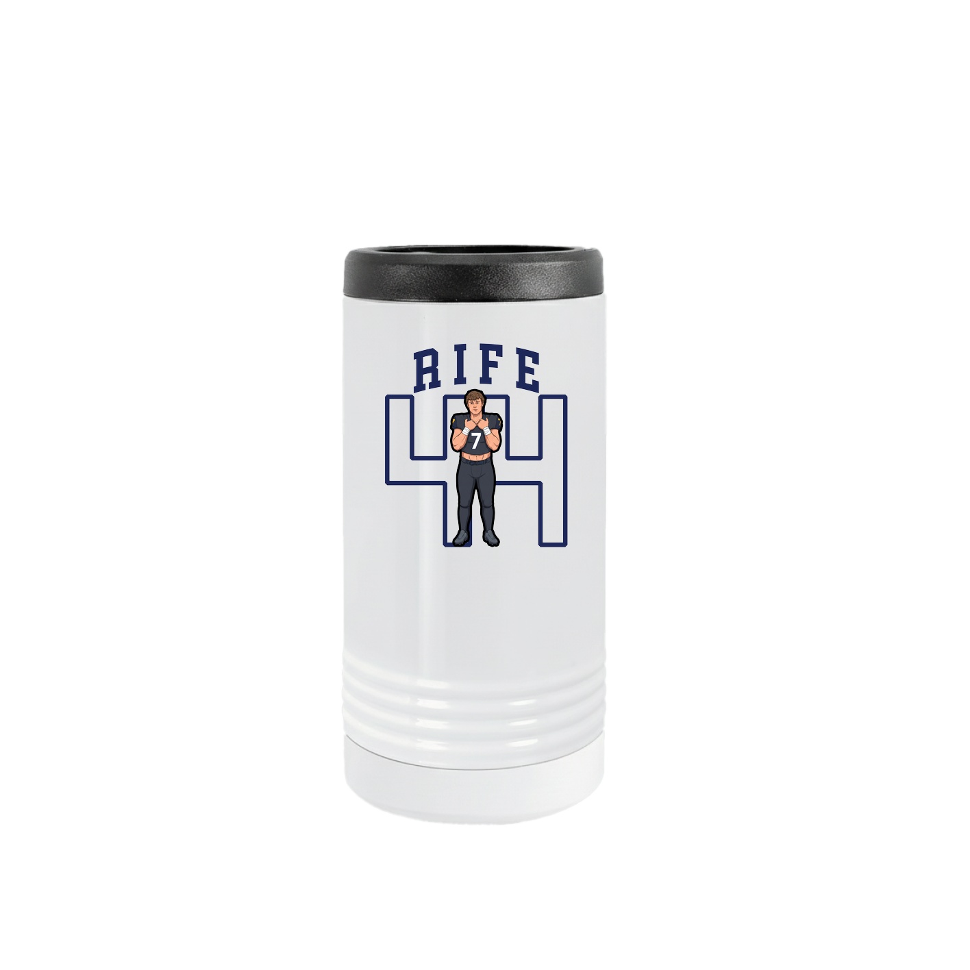 Slim Beverage Holder — Shirsey in White