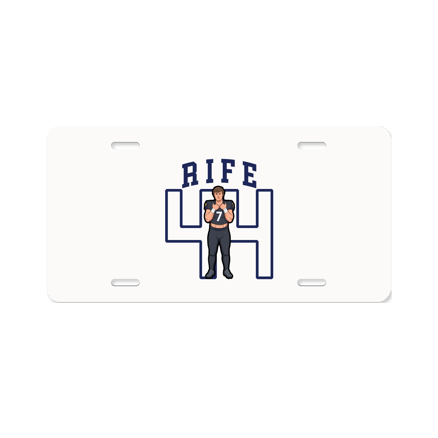 License Plate — Shirsey in Classic