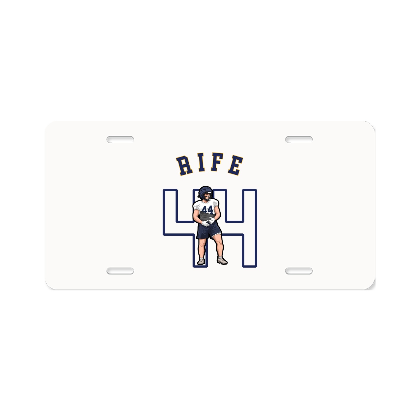License Plate — Shirsey Arch in Classic