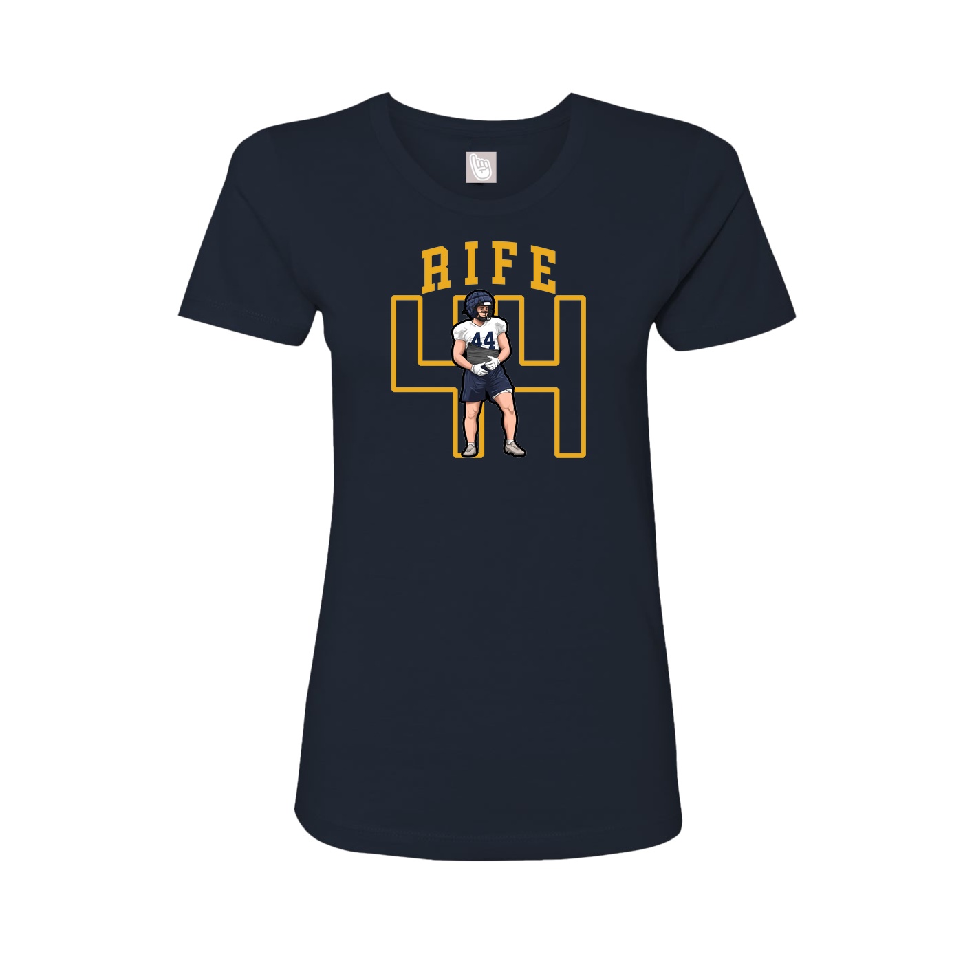 Fitted Women's Tee — Shirsey in Navy