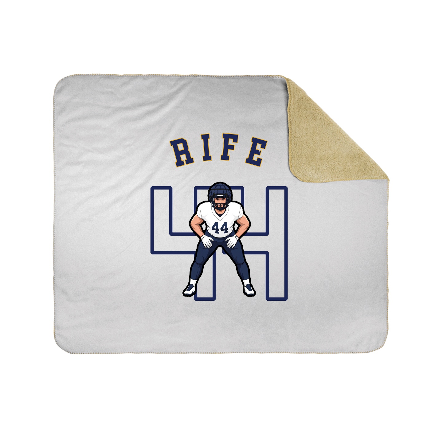 Throw Blanket — Shirsey Arch in White