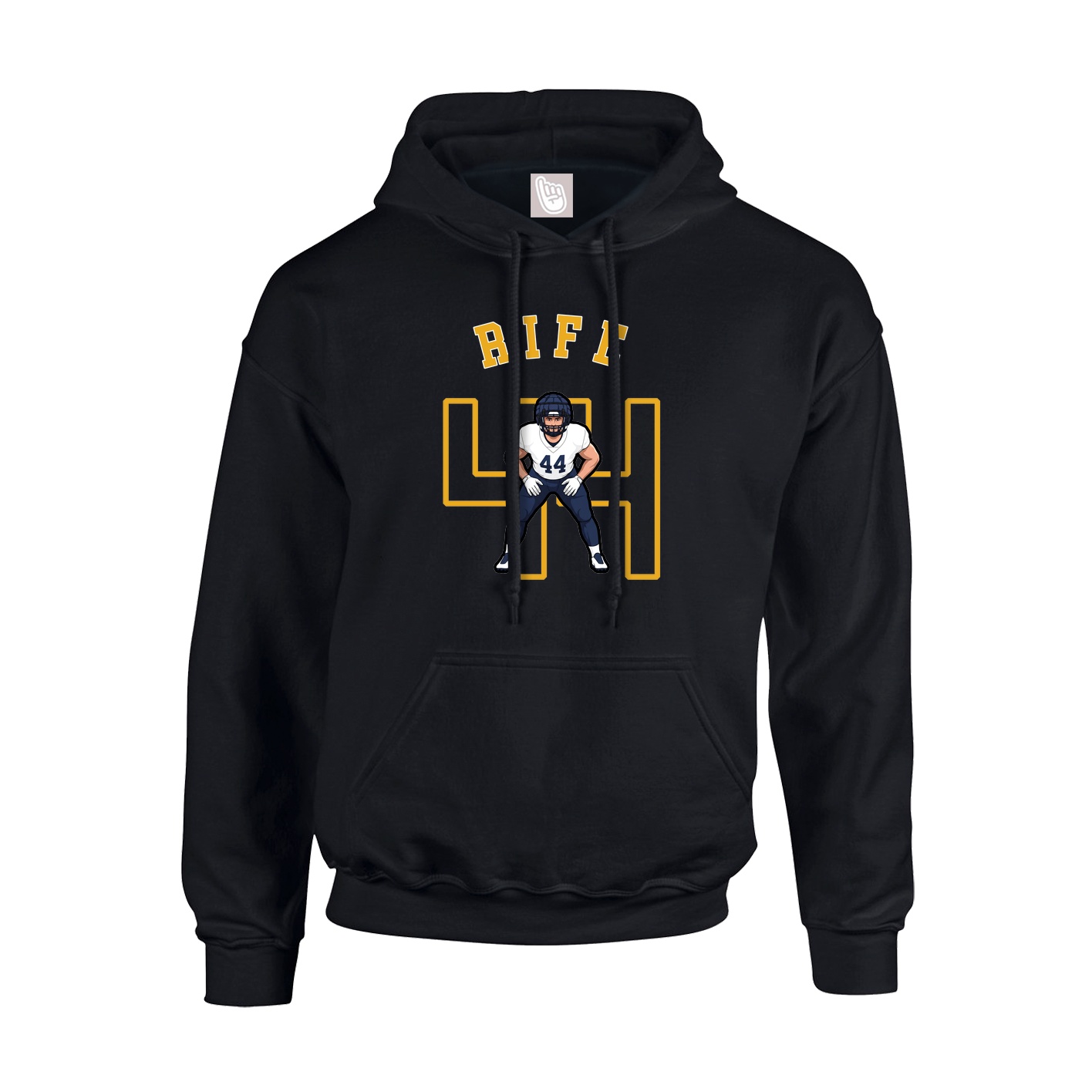 Youth Hoodie — Shirsey Arch in Black