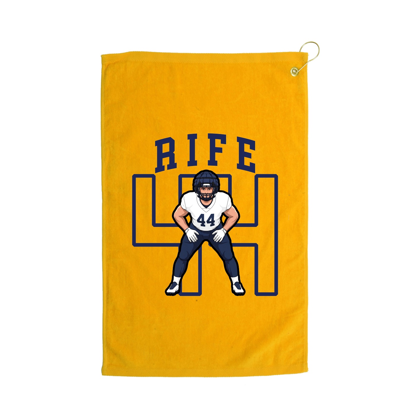 Golf Towel — Shirsey in Gold