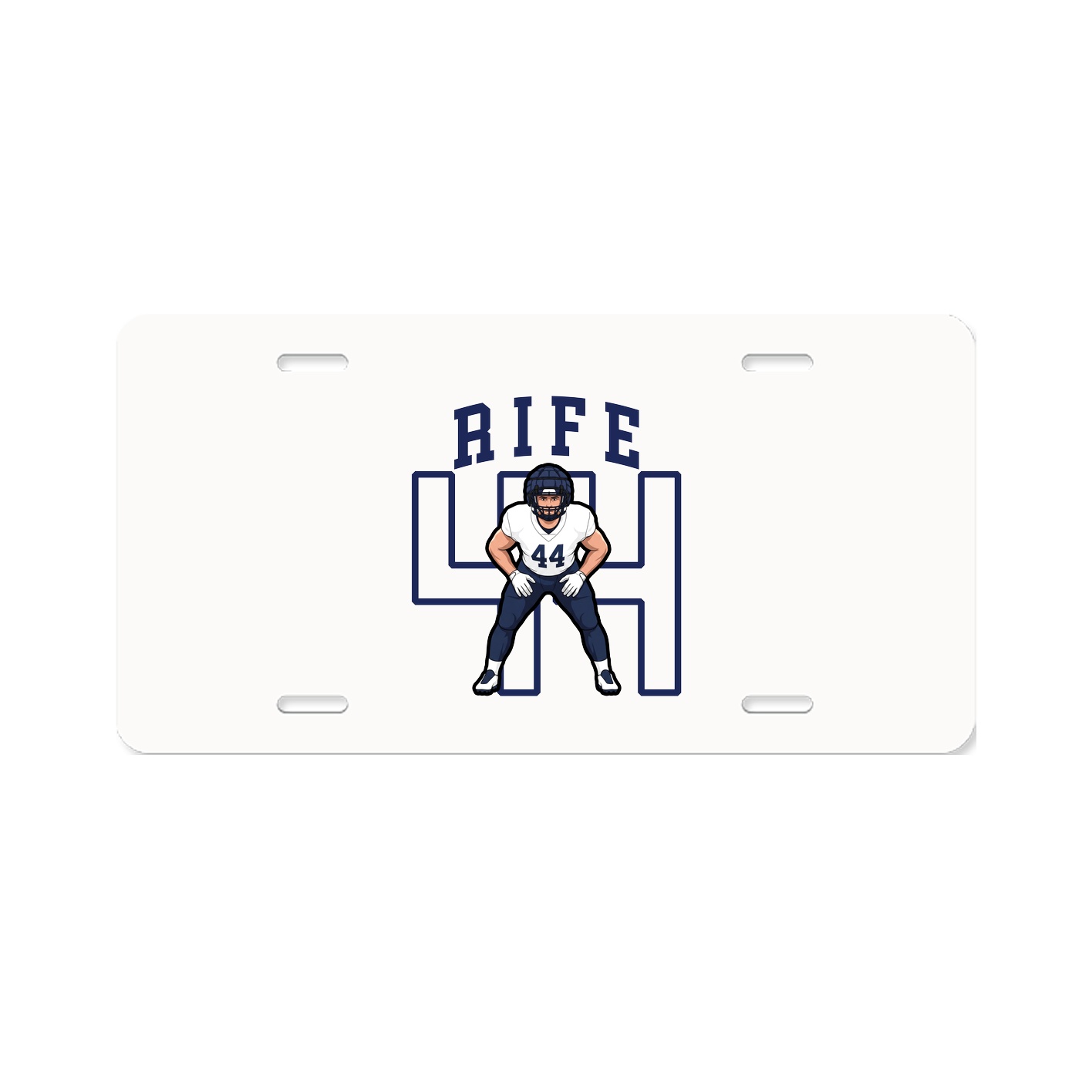 Aluminum License Plate