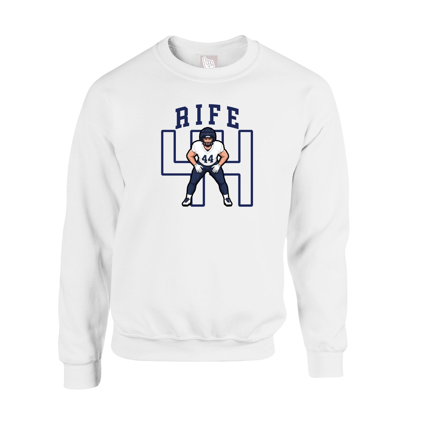 Fleece Crew — Shirsey in White