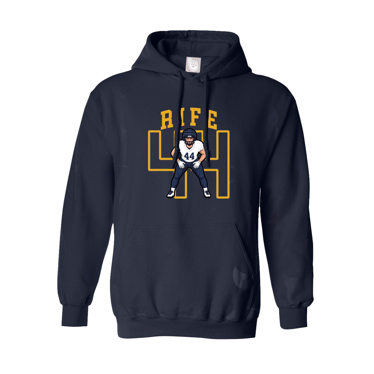 Youth Hoodie — Shirsey in Navy