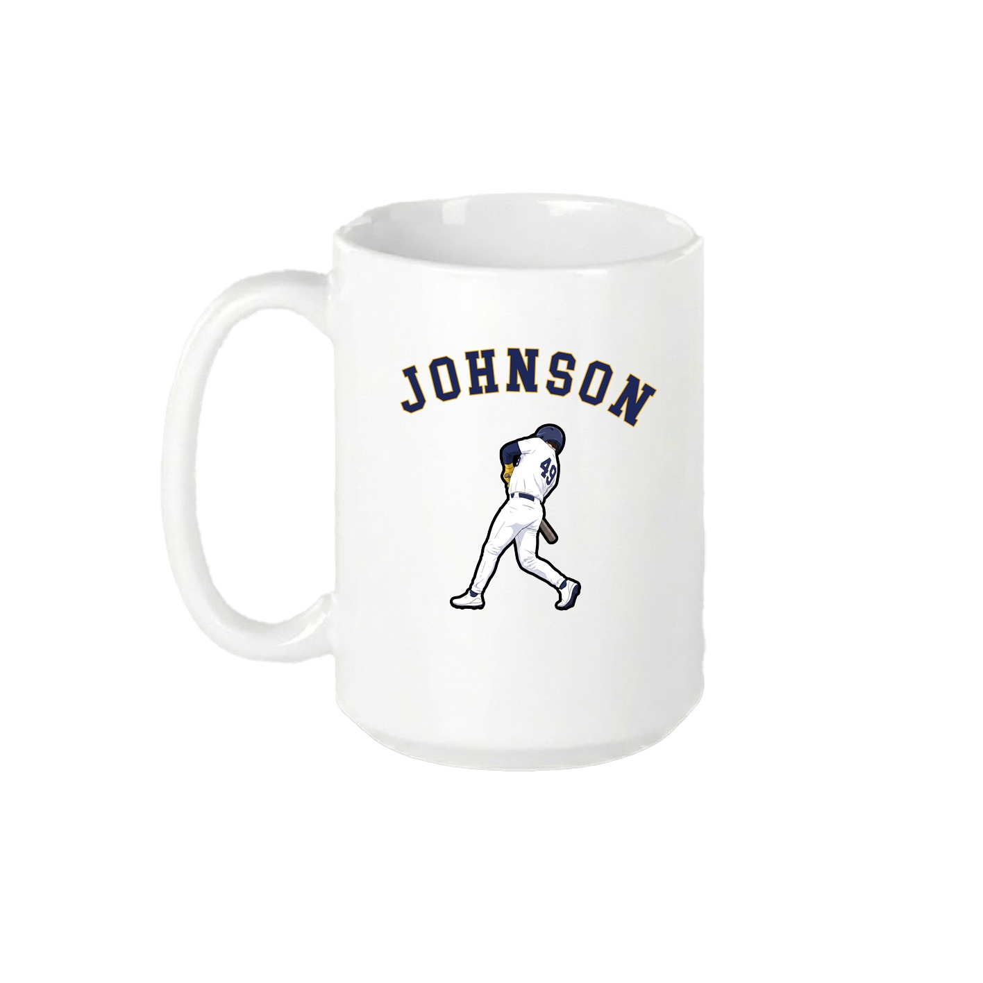 15oz Coffee Mug — Shirsey Arch in White