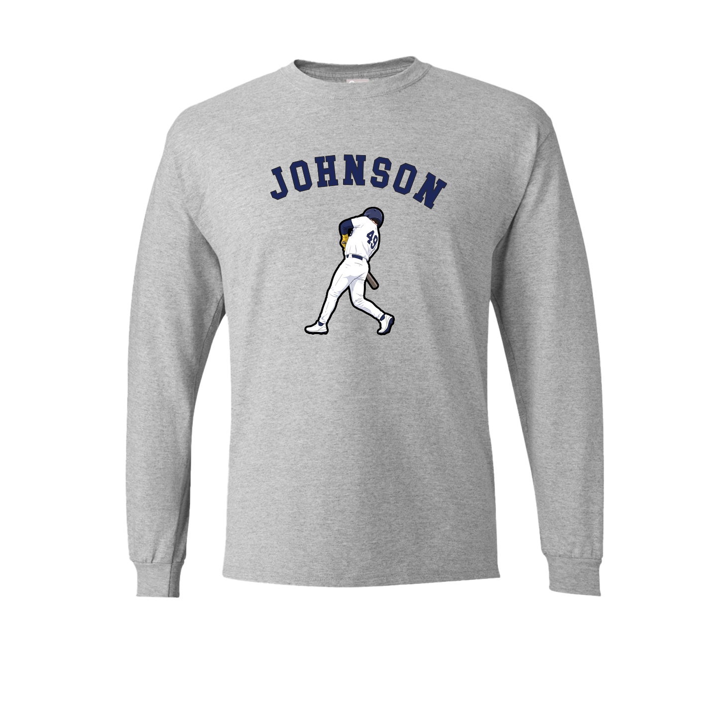 Long Sleeve Tee — Shirsey Arch in Grey