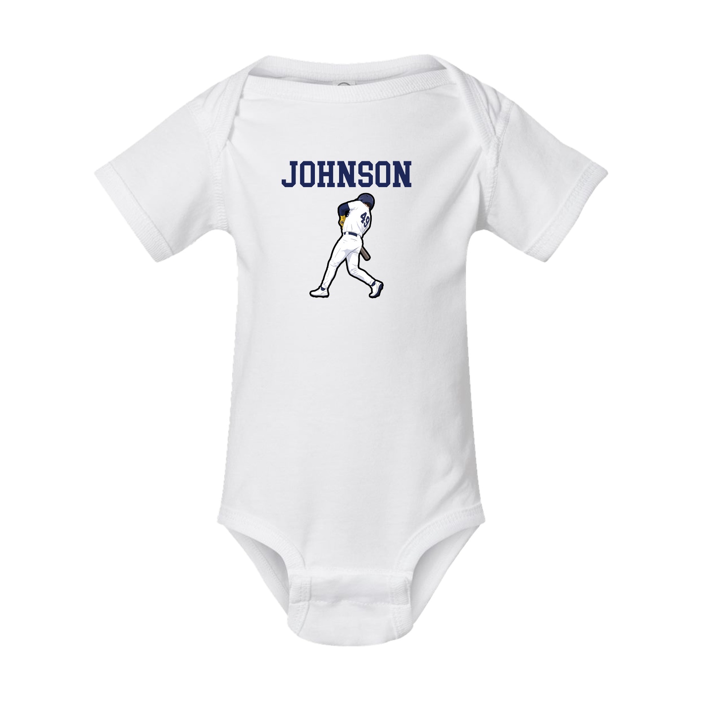 Baby Onesie — Shirsey in White