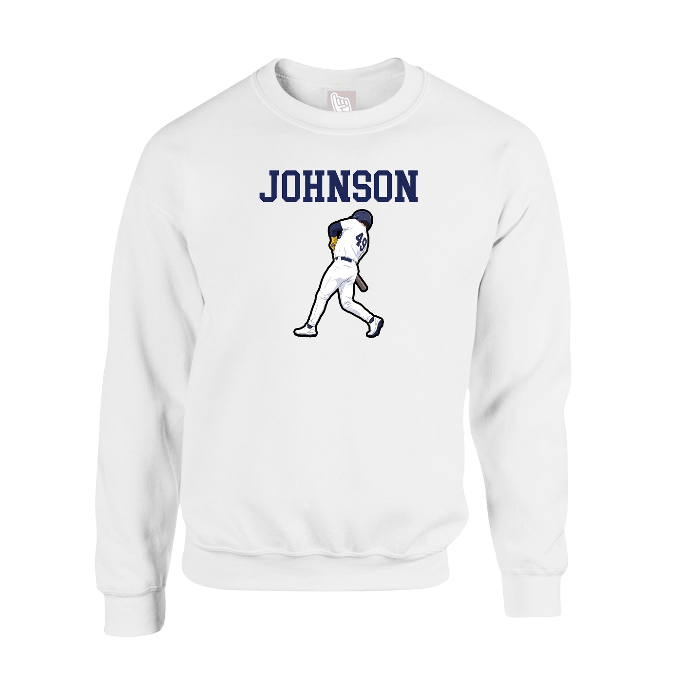 Fleece Crew — Shirsey in White
