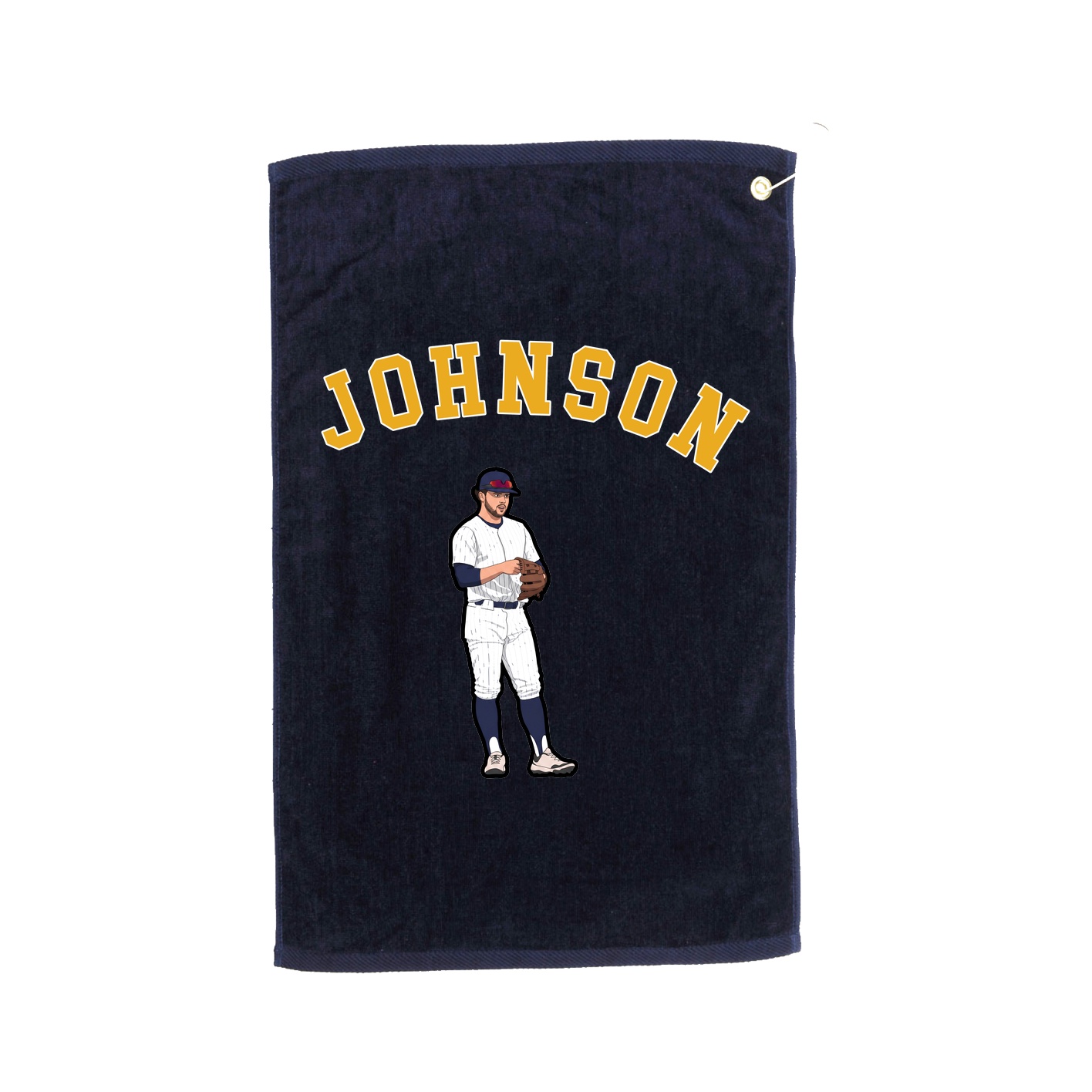 Golf Towel — Shirsey Arch in Navy