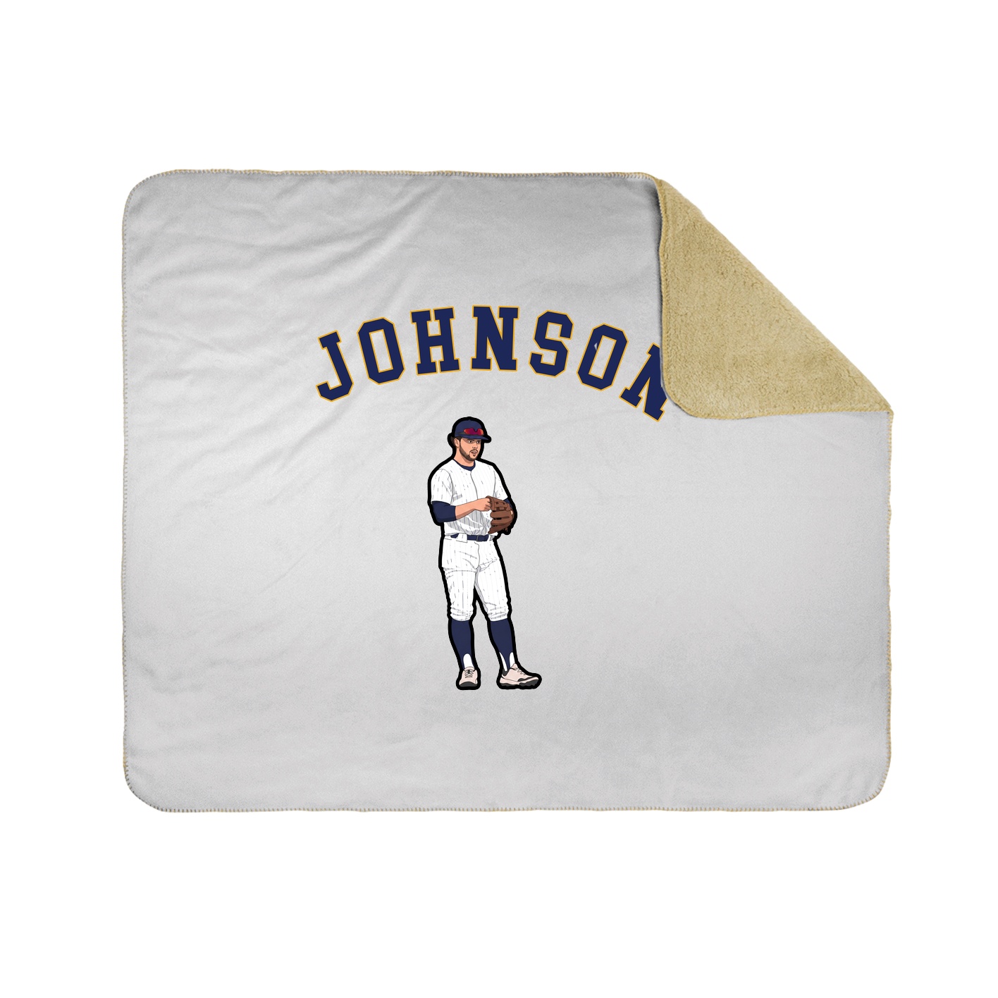 Throw Blanket — Shirsey Arch in White