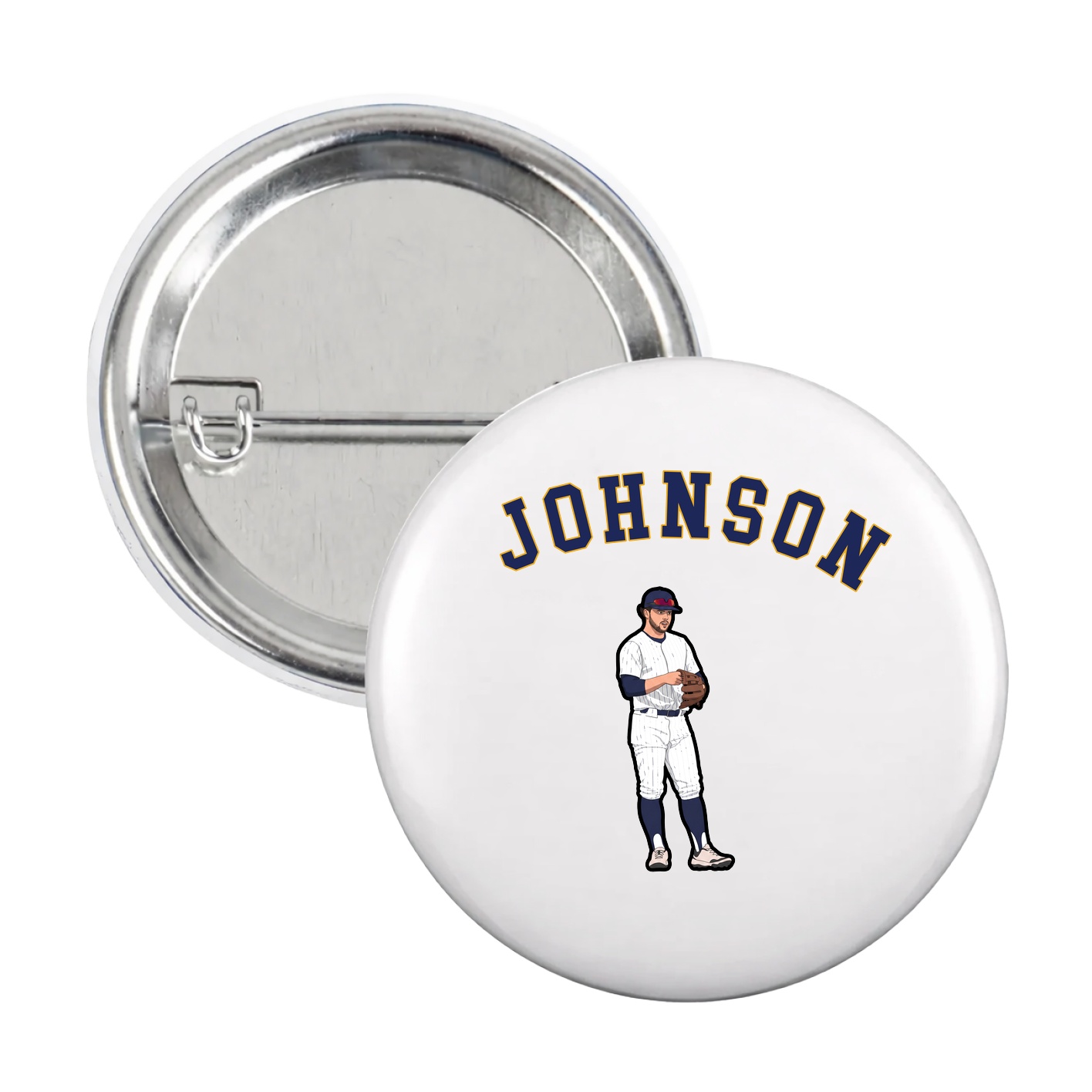 Game Day Button — Shirsey Arch in White