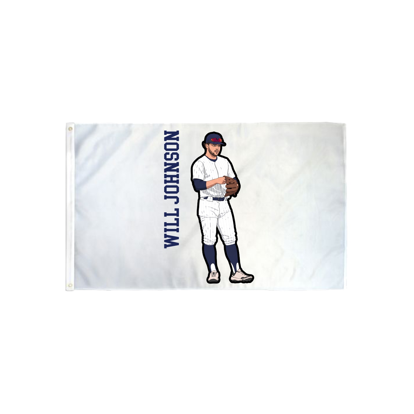 3x5 Flag — Name Vertical in Classic